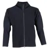 Issey Miyake Homme Plissé  Pleated Zip-up Cardigan In Navy Blue Polyester In Blue