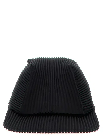 Issey Miyake Homme Plissé  Pleats' Cap In Black