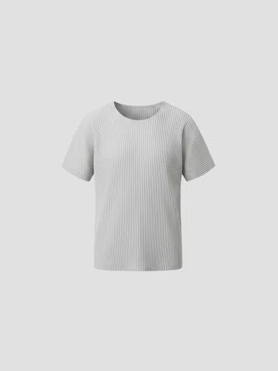 Issey Miyake Homme Plissé  Plissé T-shirt For Effortless Style In 11