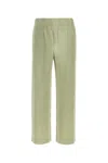 Issey Miyake Homme Plisse'  Sage Green Polyester Pant In Green