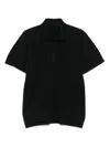 Issey Miyake Black Monthly Color May Polo In Black