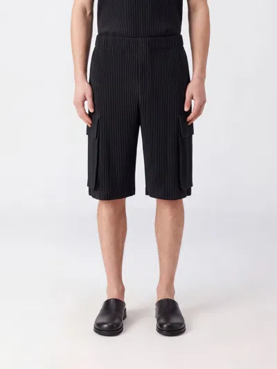 Issey Miyake Homme Plisse'  Shorts Men Color Black