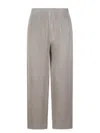 ISSEY MIYAKE HOMME PLISSÉ ISSEY MIYAKE STRAIGHT LEG CROPPED trousers