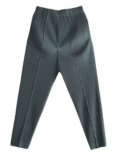 ISSEY MIYAKE HOMME PLISSE' ISSEY MIYAKE STREIGHT LEG TROUSERS