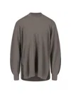 Issey Miyake Framework Knit Sweater In Grey