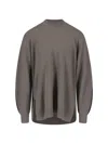 Issey Miyake Framework Knit Sweater In Grey