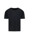 Issey Miyake Black Basics T-shirt In Black
