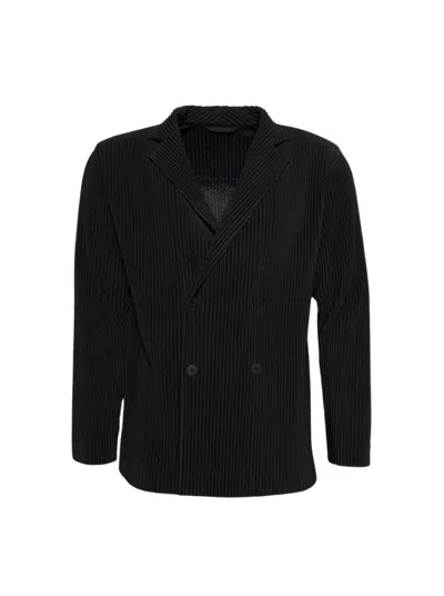 Issey Miyake Homme Plissé  Tailored Jacket Black