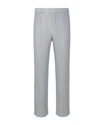 Issey Miyake Homme Plissé  Tailored Pleated Pants In Multi
