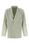 Issey Miyake Tailored Pleats 1 Blazer Green In Multi