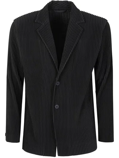 Issey Miyake Homme Plissé  Tailored Pleats 1 Jacket Clothing In Black