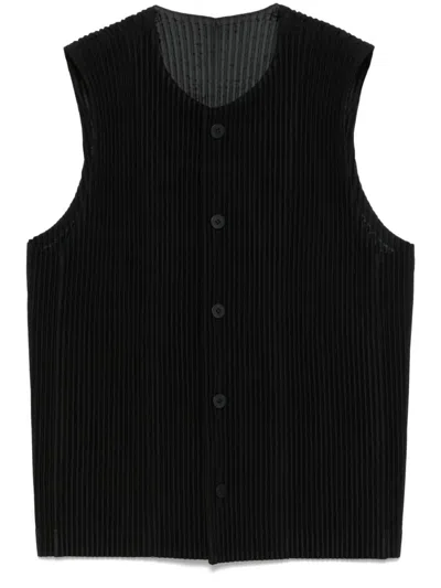 ISSEY MIYAKE HOMME PLISSÉ ISSEY MIYAKE TAILORED PLEATS 1 WAISTCOAT CLOTHING