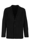 Issey Miyake Polyester Blazer In Black