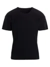 Issey Miyake Black Basics T-shirt In Black