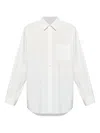 Issey Miyake Shirt With Spread Collar And Chest Patch Pocket