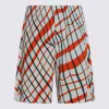 Issey Miyake White Multicolor Shorts