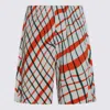 Issey Miyake White Multicolor Shorts