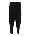 Issey Miyake Mc February Pleated Trousers In Animal Print