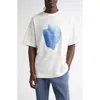 Issey Miyake Pattern Printed T-shirt In White