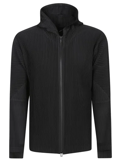 ISSEY MIYAKE HOMME PLISSÉ ISSEY MIYAKE ZIPPED HOODIE