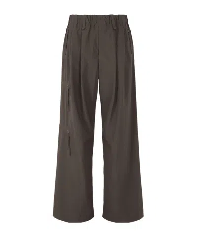 ISSEY MIYAKE HOMME PLISSÉ ISSEY MIYAKE ZIPPED WIDE-LEG TROUSERS