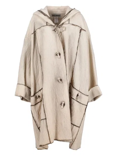 Pre-owned Issey Miyake Hooded Coat