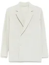Issey Miyake Tailored Pleats 1 Jacket In Gray