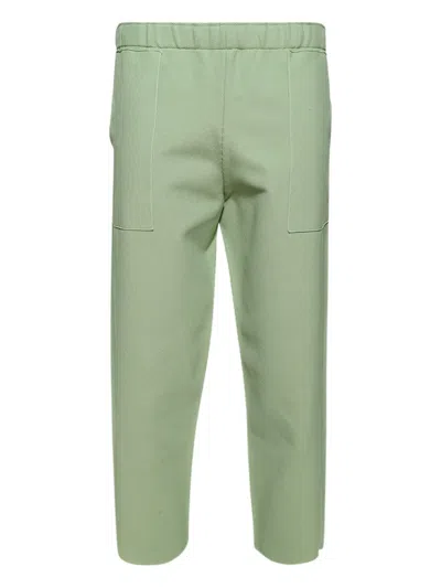 Issey Miyake Inlaid Elasticated-waist Trousers