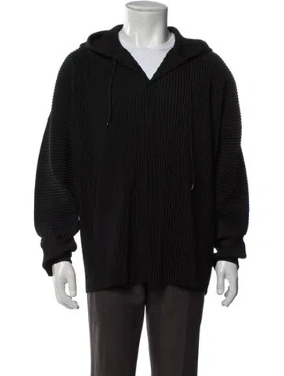Pre-owned Issey Miyake Jacket In Black