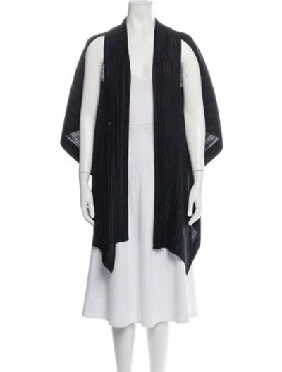 Pre-owned Issey Miyake Jacket In Black