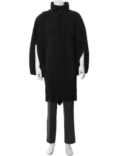 Pre-owned Issey Miyake Jacket In Black