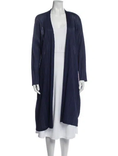 Pre-owned Issey Miyake Jacket In Blue