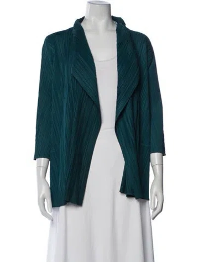 Pre-owned Issey Miyake Jacket In Blue