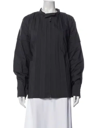 Pre-owned Issey Miyake Jacket In Gray