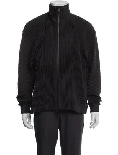 Pre-owned Issey Miyake Jacket In Gray