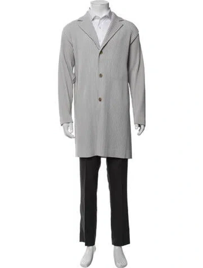 Pre-owned Issey Miyake Jacket In Grey
