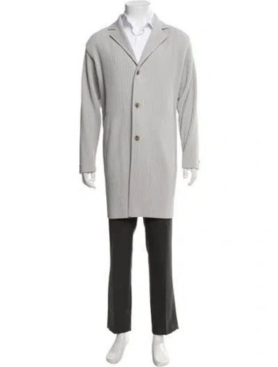 Pre-owned Issey Miyake Jacket In Grey