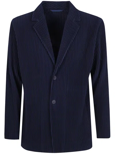 Issey Miyake Jacket Main Button In Blue