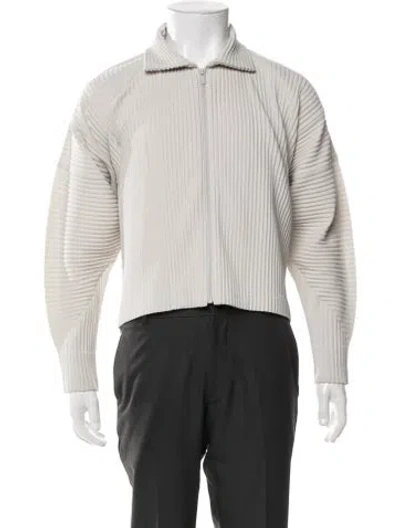 Pre-owned Issey Miyake Jacket In Neutrals