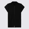 Issey Miyake Hooded Short Sleeve Casual Jacket In Black