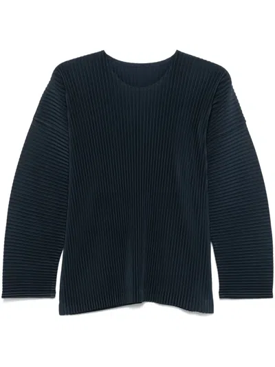 Issey Miyake January T-shirt In Blue