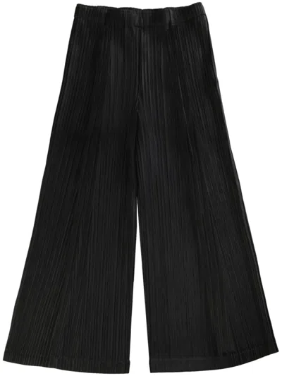 Issey Miyake January Trousers In Black