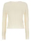 Issey Miyake Jellyfish Pleats Sweaters And Cardigans White
