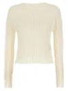 Issey Miyake Jellyfish Pleats Sweaters And Cardigans White