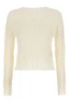 Issey Miyake Jellyfish Pleats Sweaters And Cardigans White