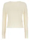 Issey Miyake Jellyfish Pleats Sweaters And Cardigans White In Neutral