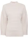 Issey Miyake Jiggly Jumper In Neutrals