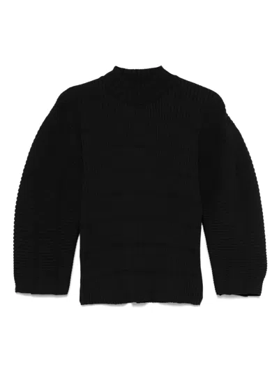 Issey Miyake Jiggly Sweater In Black