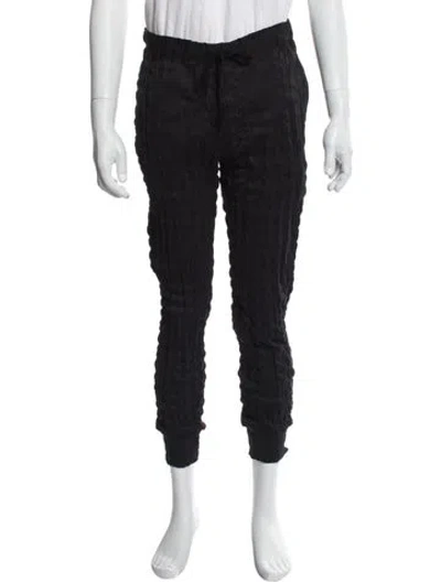 Pre-owned Issey Miyake Joggers In Black