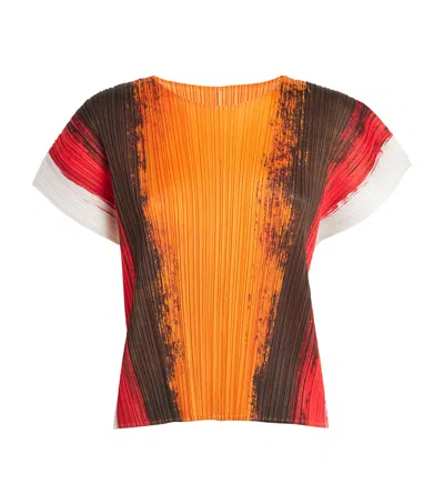 Issey Miyake Jump Top In Multi